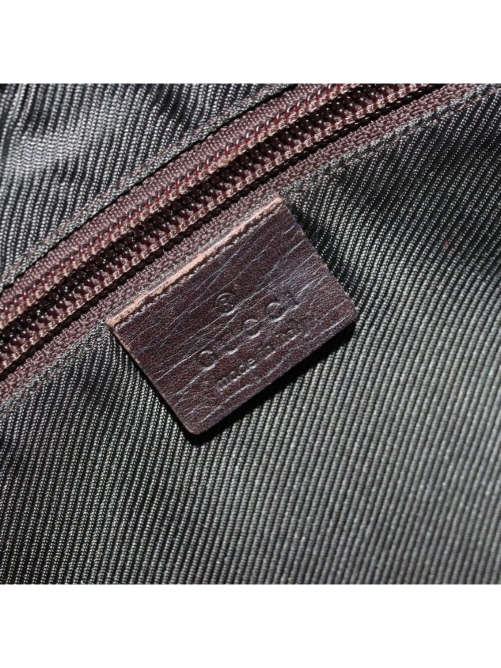Authentic GUCCI GG Supreme Shoulder Bag PVC Beige Silver 114291 - Picture 8 of 16